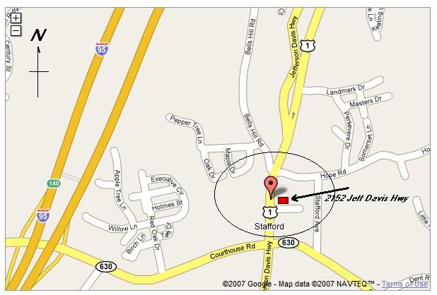 map practice stafford